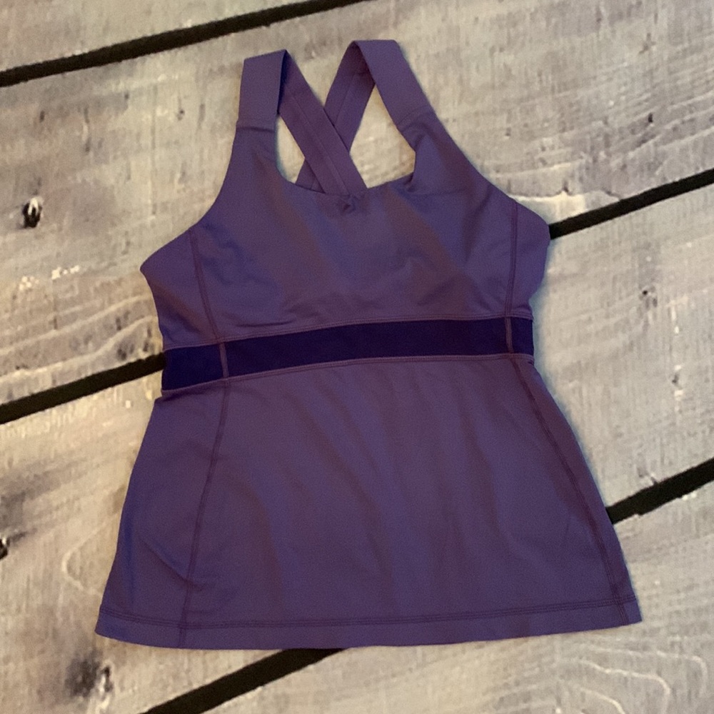 EUC - Lululemon Athletic Tank Top. Size M - Picture 2 of 5